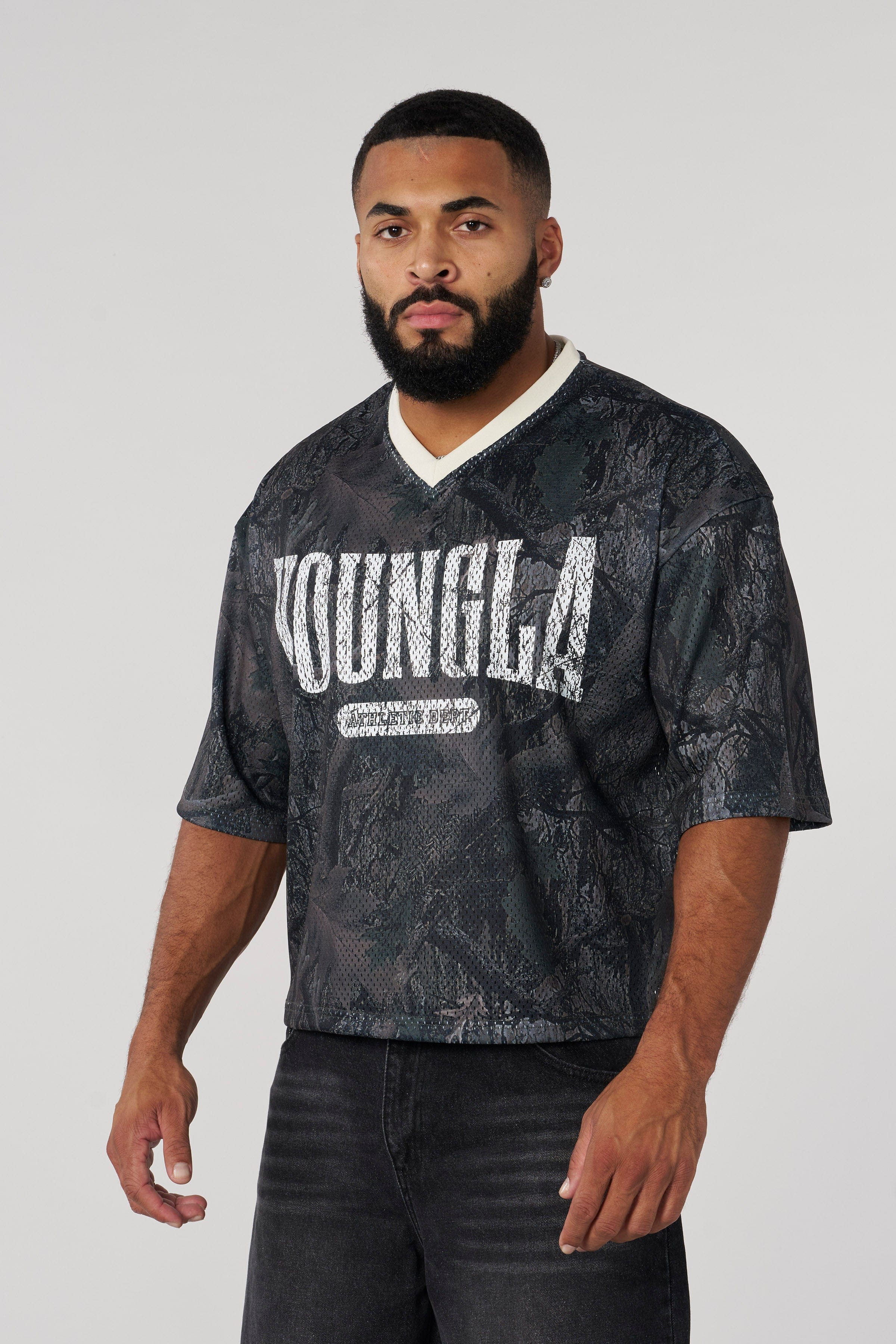 4187 - Varsity Football Cropped Jersey